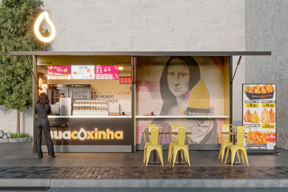 Container Franquia Sua Coxinha